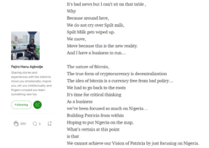 Patricia's CEO Hanu on Medium