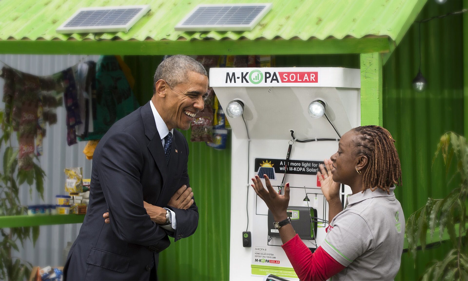 M-Kopa and Obama