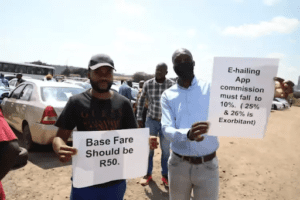 Uber and Bolt on Strike