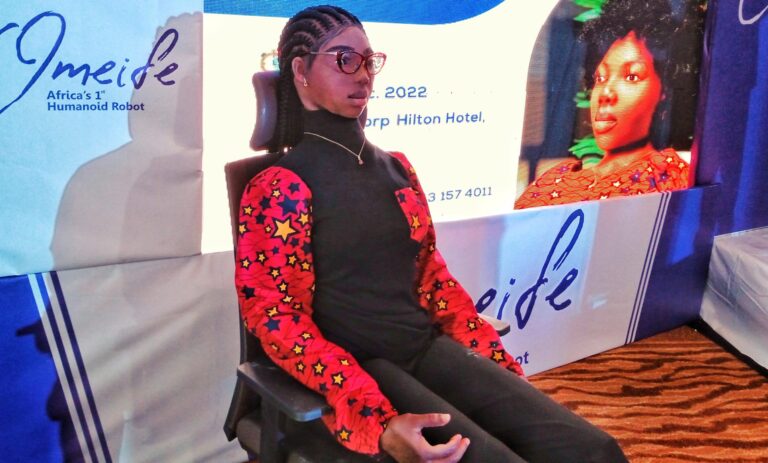 Nigeria Launches Africa’s First Humanoid Robot, Omeife