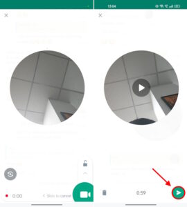 How to send WhatsApp video message