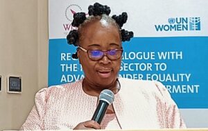 UN Women Country Representative to Nigeria and ECOWAS, Ms. Beatrice Eyong.