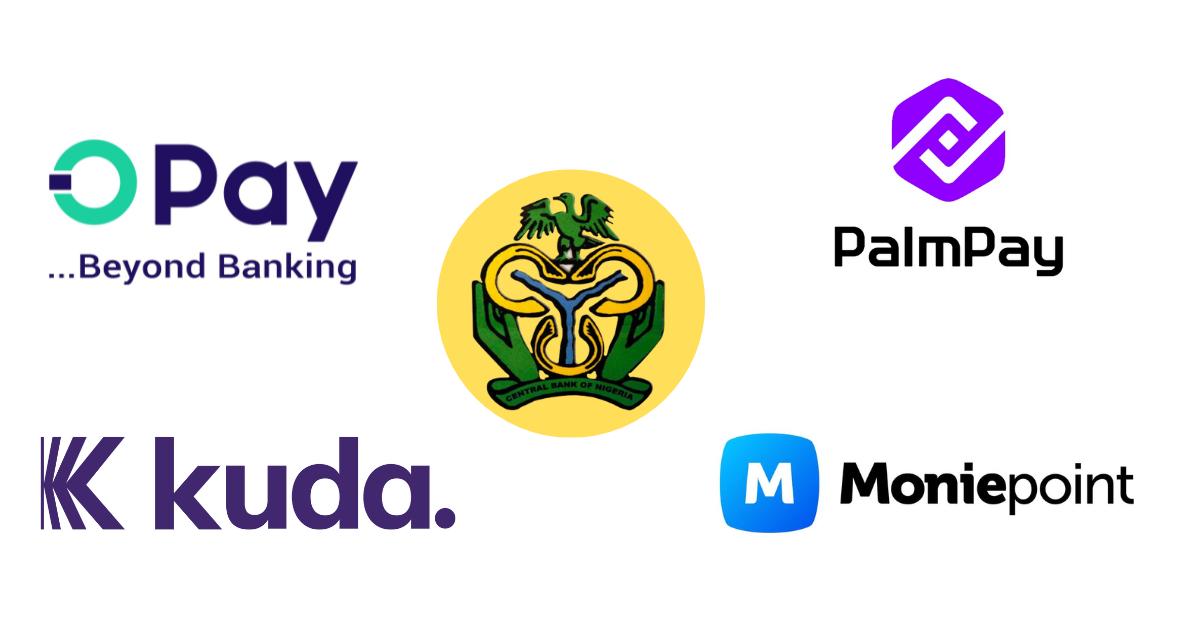OPay, Kuda, Moniepoint, others pause signups amidst CBN probe