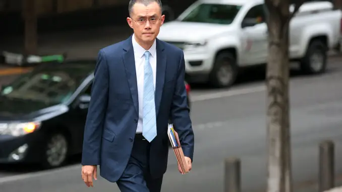 Binance founder faces four-month jail term in the United States