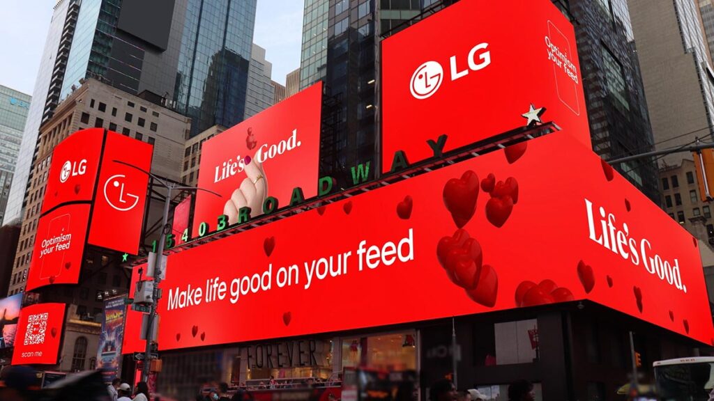 LG promotes positive social media attitudes with “Optimism Your Feed” campaign
