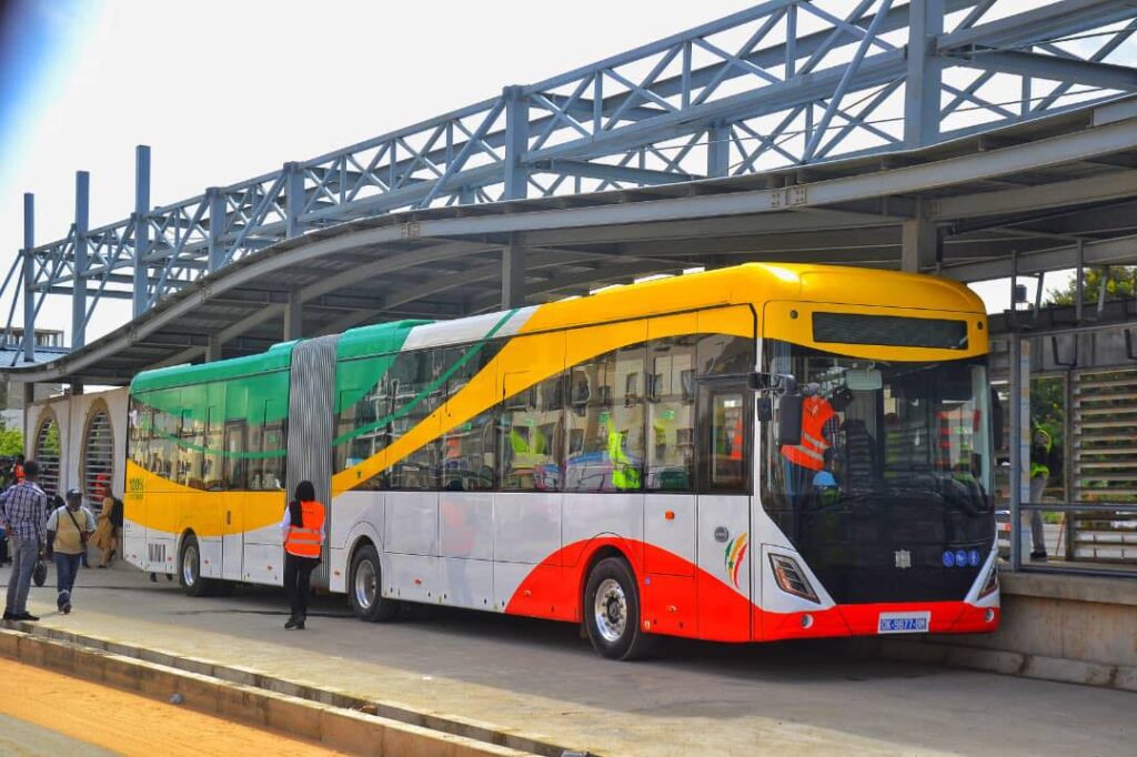 Dakar's electric BRT network marks a milestone for Sub-Saharan Africa