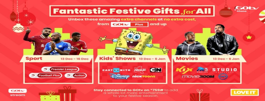 GOtv Nigeria announces ‘Open Window’ promo for the festive season