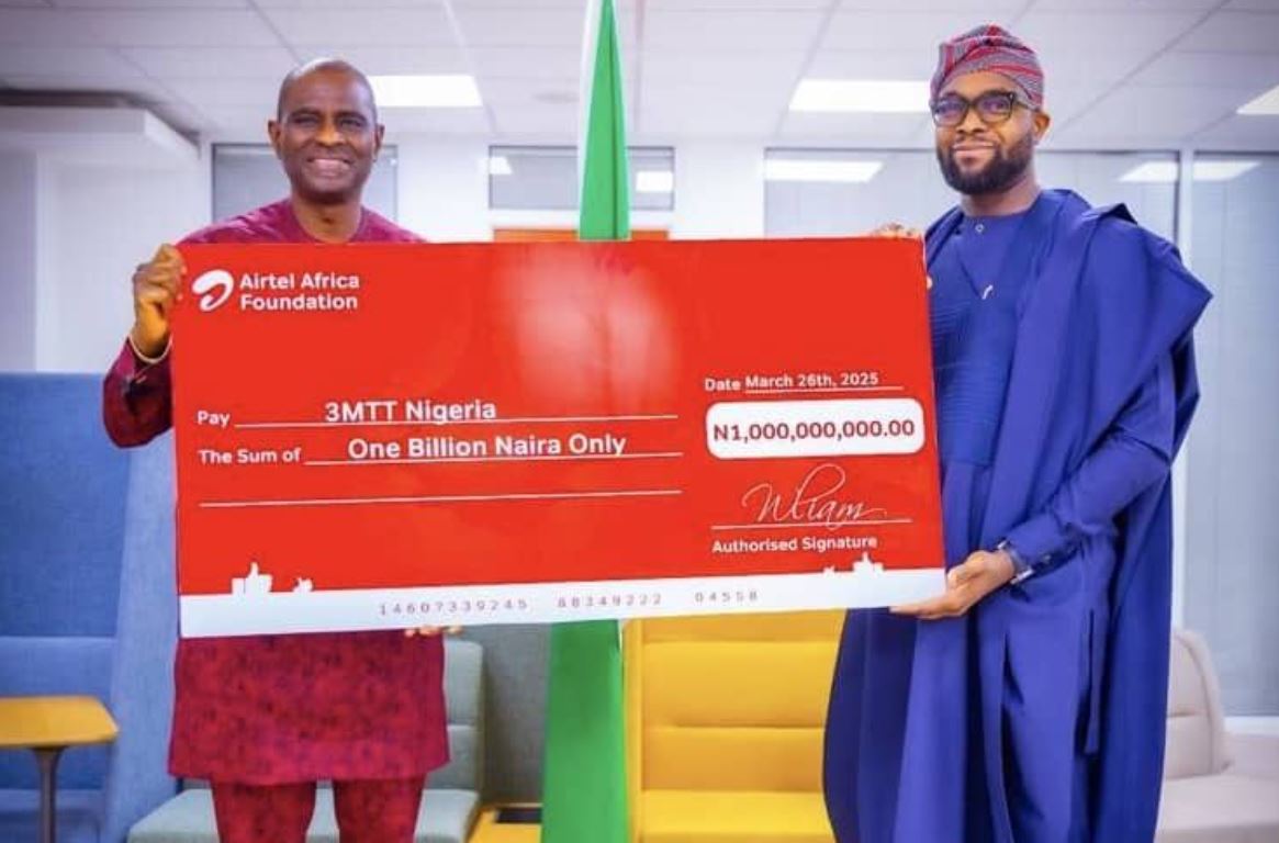 Airtel supports Nigeria’s 3MTT program with N1 billion