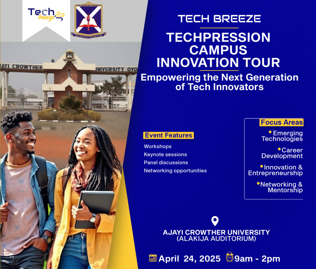 Tech Breeze 2.0: Ajayi Crowther University gears up for Techpression’s innovation tour