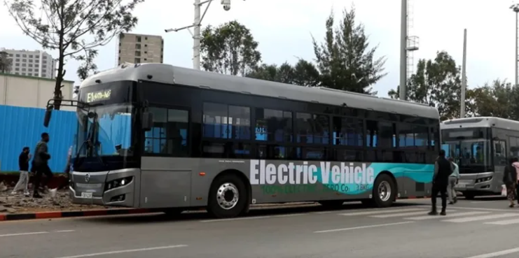 Addis Ababa unveils prepaid system for 10card 0 new electric buses to enhance public transport