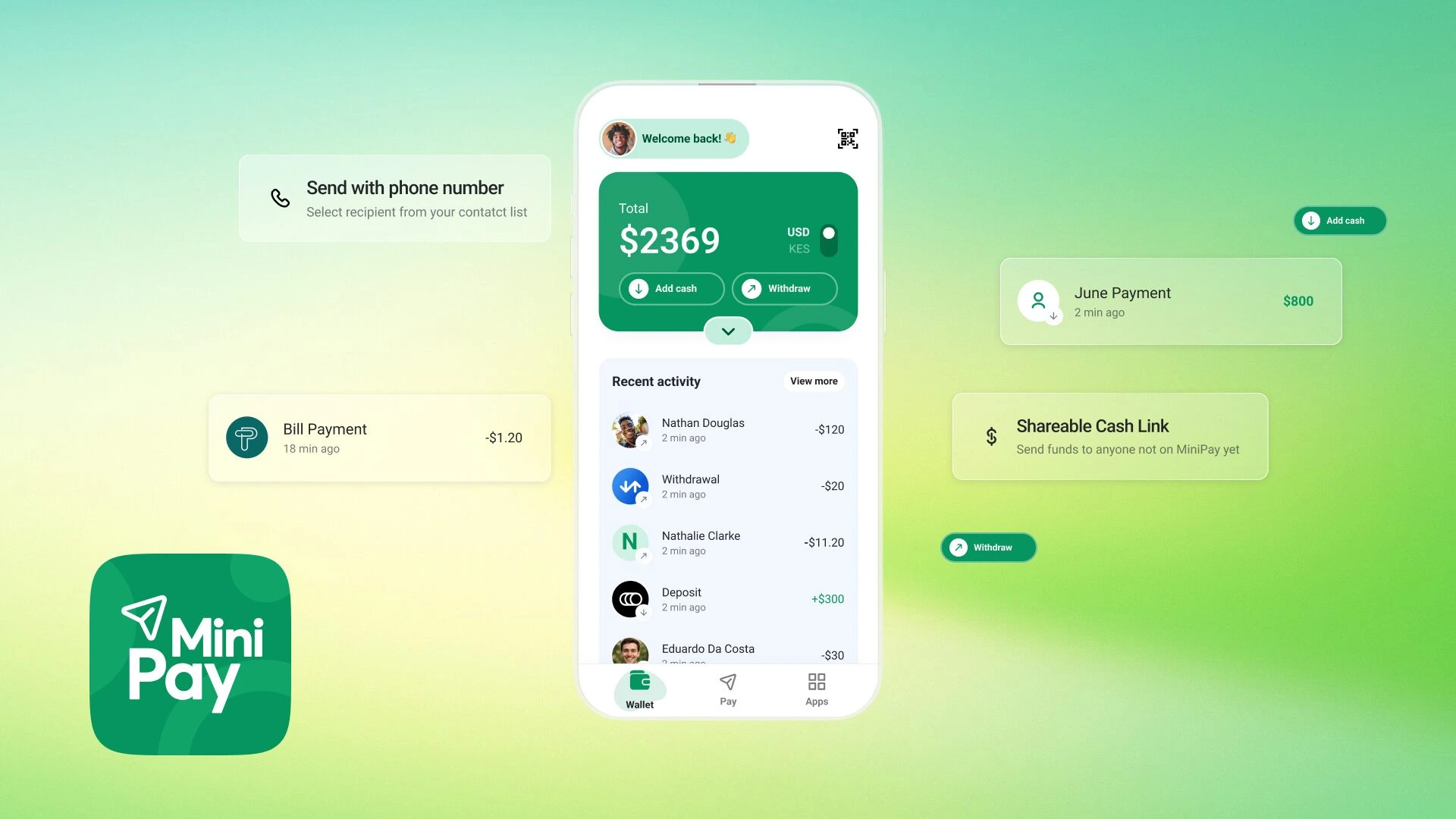 Opera’s MiniPay Wallet launches as independent app for iOS, Android