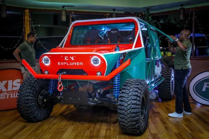Kenya’s first electric vehicle to compete in Rhino Charge off-road race