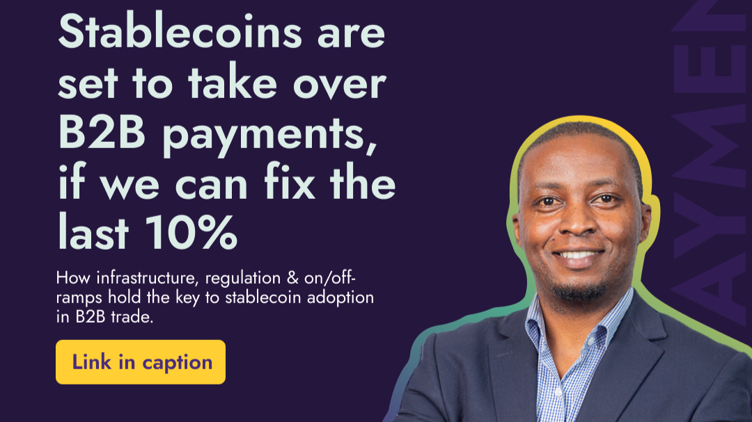 Stablecoins to disrupt B2B payments in Africa, says Yellow Card executive