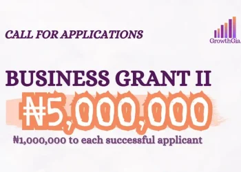 GrowthGia reopens ₦1 million grant for innovative Nigerian entrepreneurs