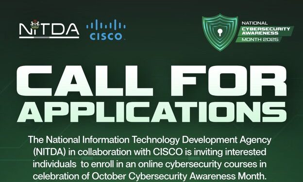 Apply Now: NITDA and Cisco offer Free Cybersecurity Training