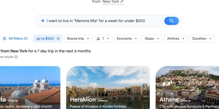 Google search gets major travel boost with global AI flight deals and planning tools