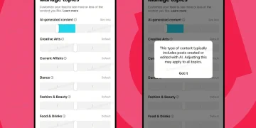 TikTok puts you in control of AI content volume