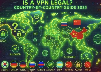 Is a VPN legal? Country‑by‑country guide 2025