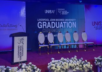 Liverpool John Moores University and Unicaf celebrate Nigerian graduates in Lagos