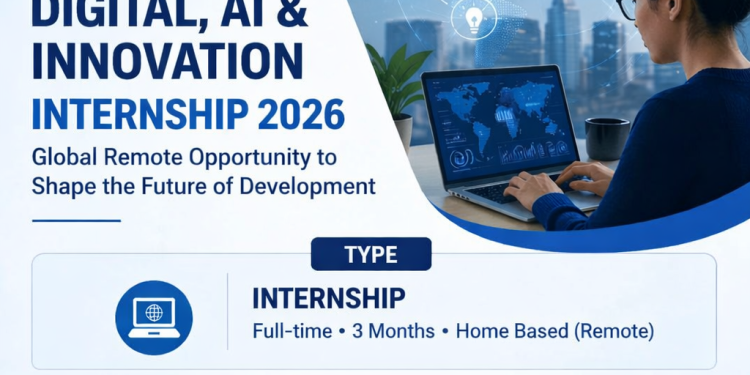 UNDP Opens Global Call for Digital, AI and Innovation Internship 2026