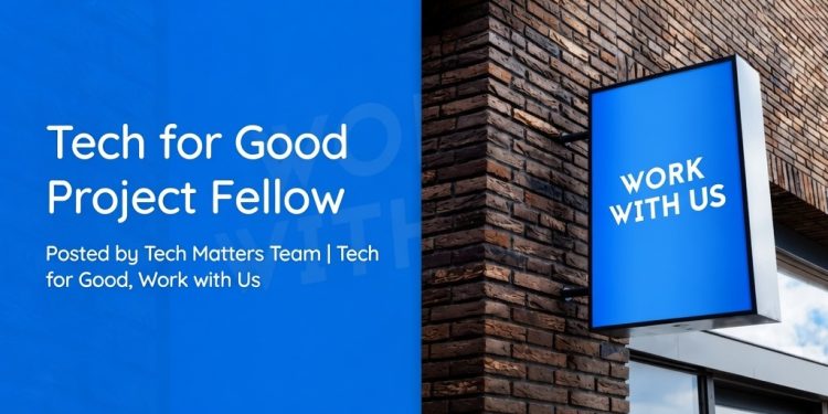 Tech for Good Fellowship 2026