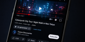 YouTube Tightens Grip on AI Videos with Auto-Labeling Rollout